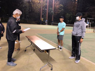 2021年11月 団体対抗戦 表彰式