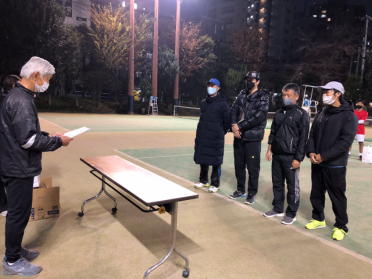2021年11月 団体対抗戦 表彰式