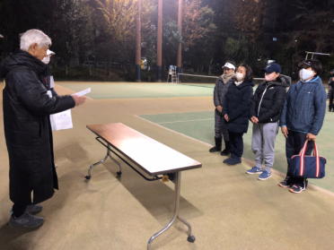 2021年11月 団体対抗戦 表彰式