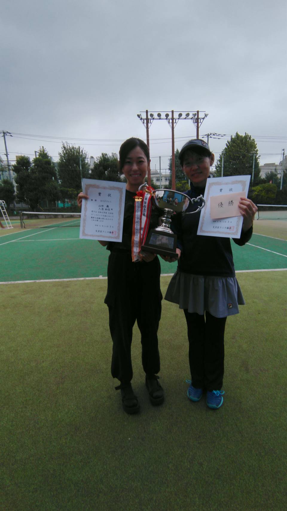 2024年 レディース大会|優勝|山田・入舟組